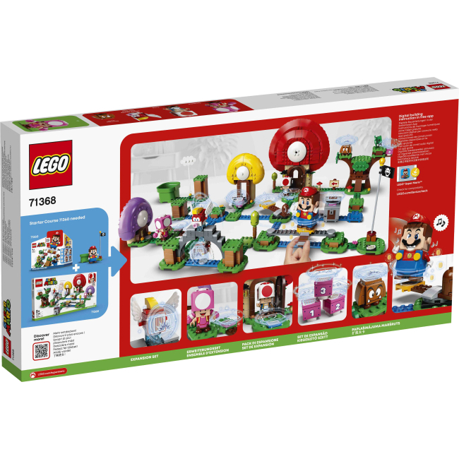 Конструктори LEGO - Конструктор LEGO Super Mario Пошук скарбів із Тоадом. Додатковий рівень (71368)#5