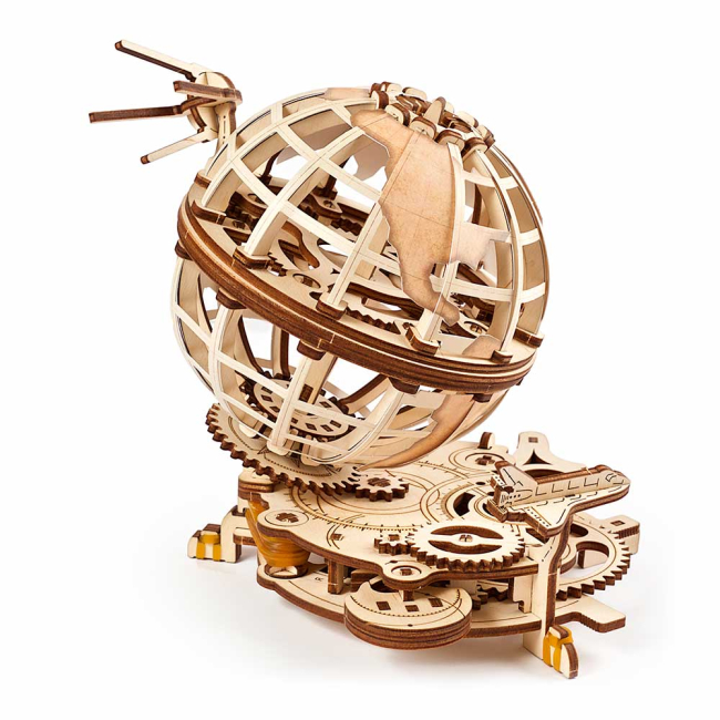 3D-пазли - Механічний 3D пазл Ukrainian Gears Глобус (70128)#2