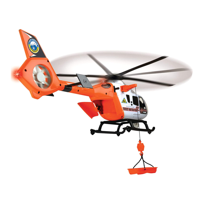 Транспорт і спецтехніка - Іграшковий гелікоптер Dickie Toys Рятувальник 64 см (3719016)#3