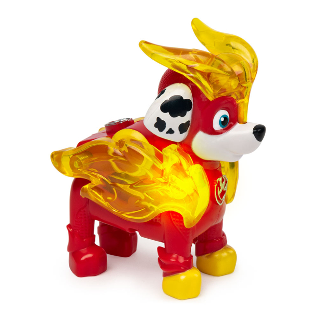 Фигурки персонажей - Фигурка Paw Patrol Мегащенки Маршал механическая с подсветкой (SM16655/7872)#2