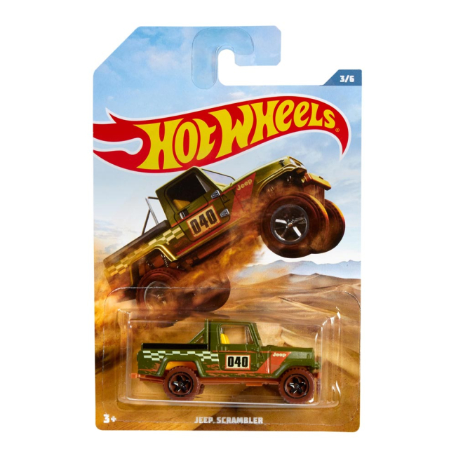 Автотреки - Машинка Hot Wheels Jeep scrambler 1:64 (GDG44/FYY71)#2