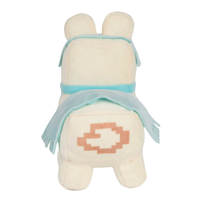 Персонажі мультфільмів - М'яка іграшка J!NX Minecraft Happy Explorer Дитинча лами біло-блакитне 16 см (JINX-8732Wh)#3