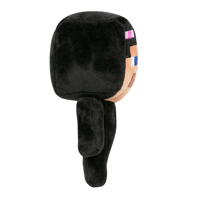 Персонажі мультфільмів - М'яка іграшка J!NX Minecraft Happy explorer Стів у костюмі Ендермена 18 см (JINX-09311PL)#3