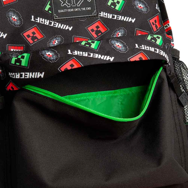 Рюкзаки та сумки - Рюкзак J!NX Minecraft Scatter Creeper (JINX-8488)#4