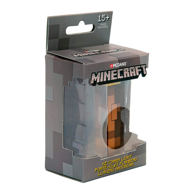 Брелоки - Брелок-ліхтарик J!NX Minecraft Факел (JINX-9731)#2