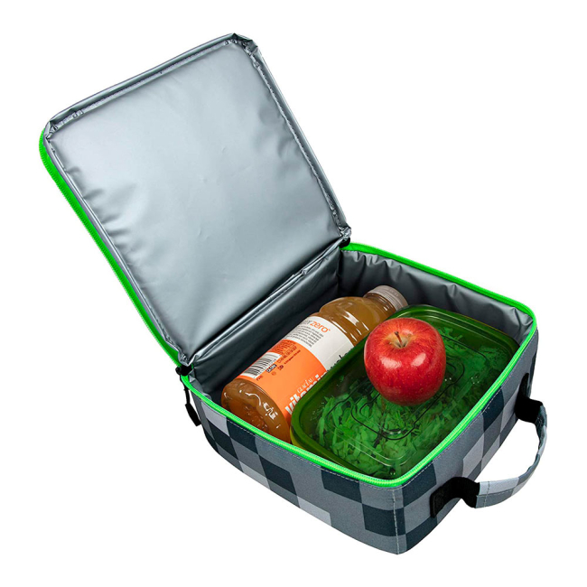 Ланч-бокси - Ланчбокс J!NX Minecraft Кріпер сірий (JINX-9529)#3