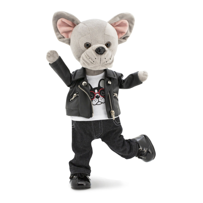 Мягкие животные - Мягкая игрушка Orange Lucky Maxx Крутой байкер 25 см (LD060)#2