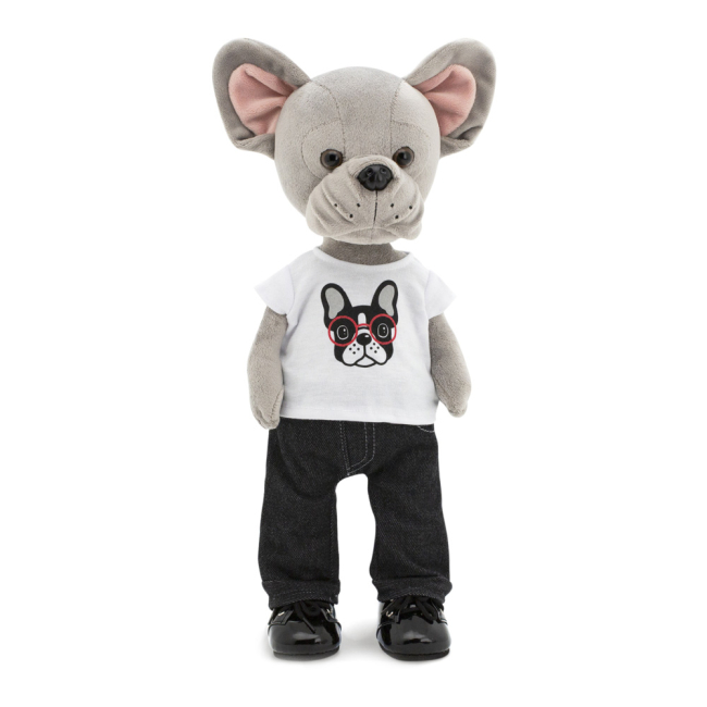 Мягкие животные - Мягкая игрушка Orange Lucky Maxx Крутой байкер 25 см (LD060)#3