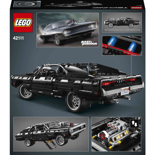 Конструктори LEGO - Конструктор LEGO Technic Dom's Dodge Charger (42111)#6