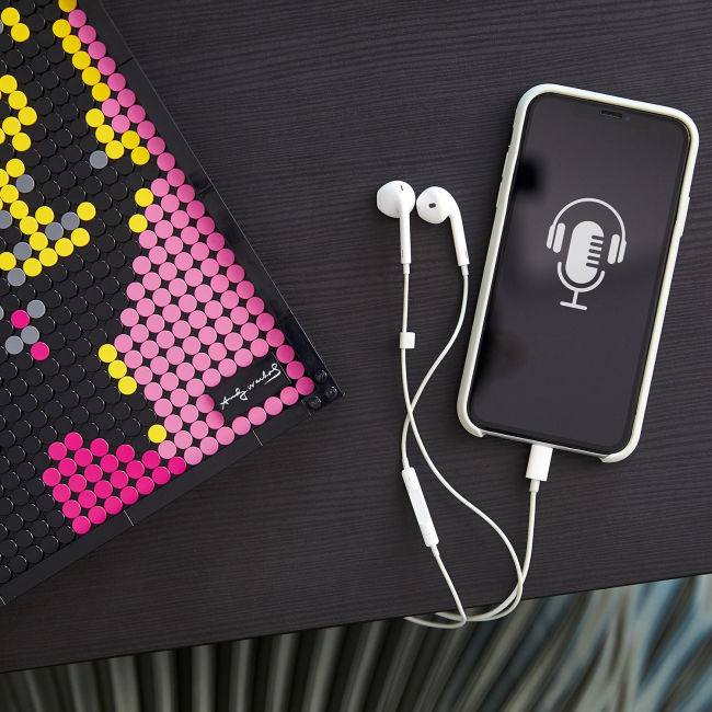 Мозаика - Конструктор LEGO Art Мерлин Монро Энди Уорхола (31197)#6