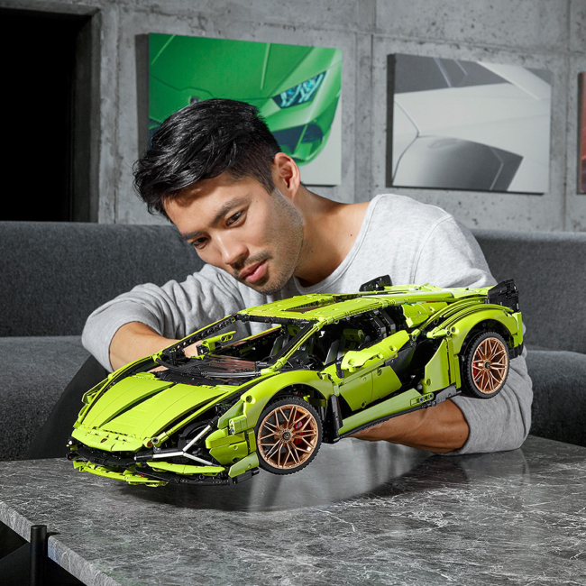 Конструктори LEGO - Конструктор LEGO Technic Lamborghini Sián FKP 37 (42115)#8