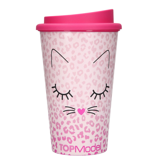 Чашки, склянки - Склянка Top Model Кішка Таліта 350 мл із кришкою (044845)#2