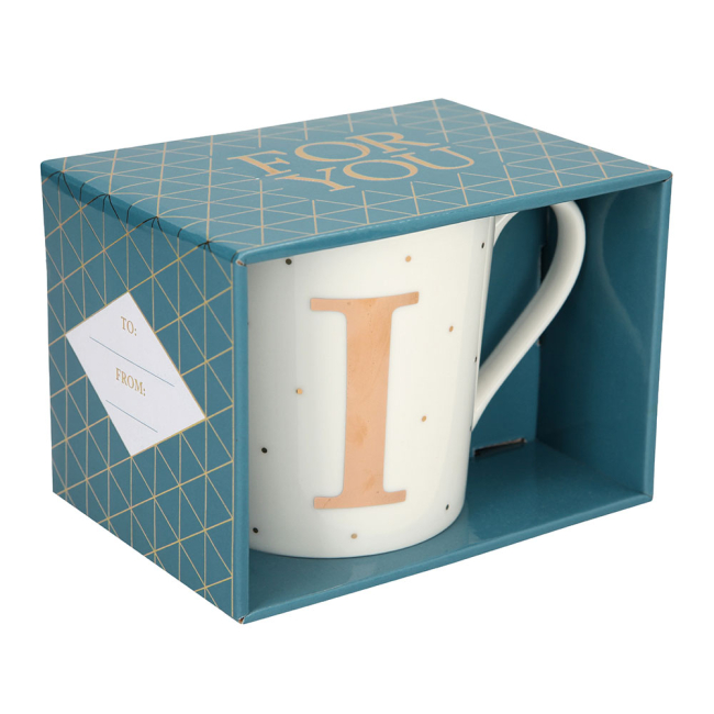 Чашки, стаканы - Чашка Top Model с буквой I 300 мл фарфоровая (045909/33)#2