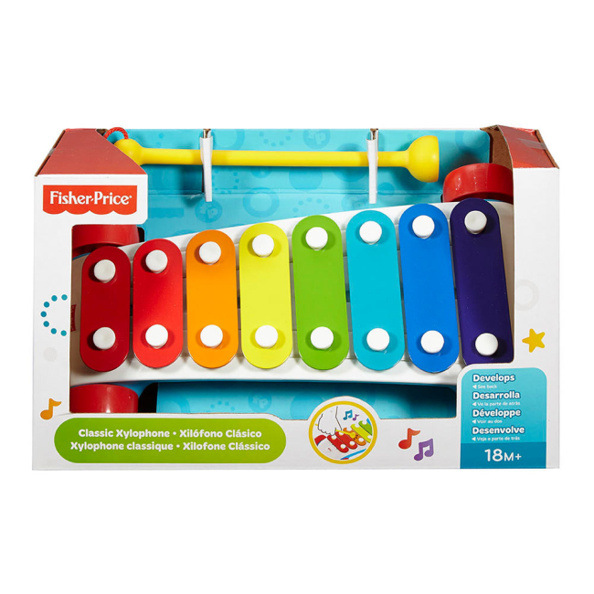 Музыкальные инструменты - Каталка Fisher-price Ксилофон (CMY09)#3