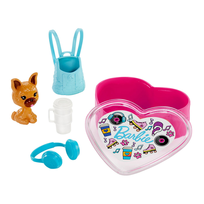 Транспорт и питомцы - Фигурка-сюрприз Barbie Color Reveal Цветное перевоплощение домашних животных (GPD25)#3