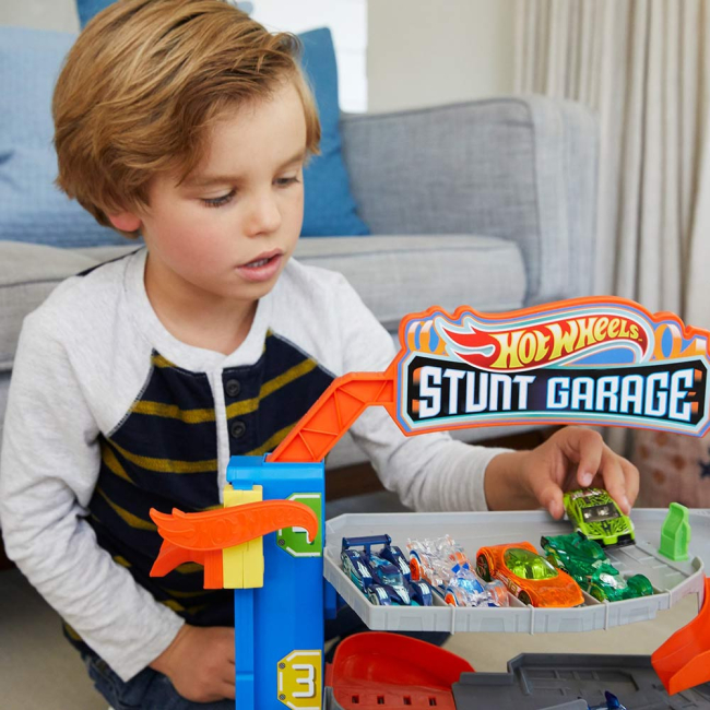 Паркинги и гаражи - Игровой набор Hot Wheels Гараж для трюков (GNL70)#5