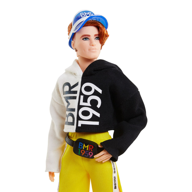 Куклы - Коллекционная кукла Barbie BMR 1959 Кен в двухцветном худи (GNC49)#2