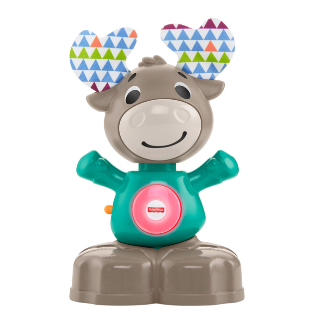 Развивающие игрушки - Интерактивная игрушка Fisher-Price Linkimals Музыкальный лось на русском (GJB21)#2