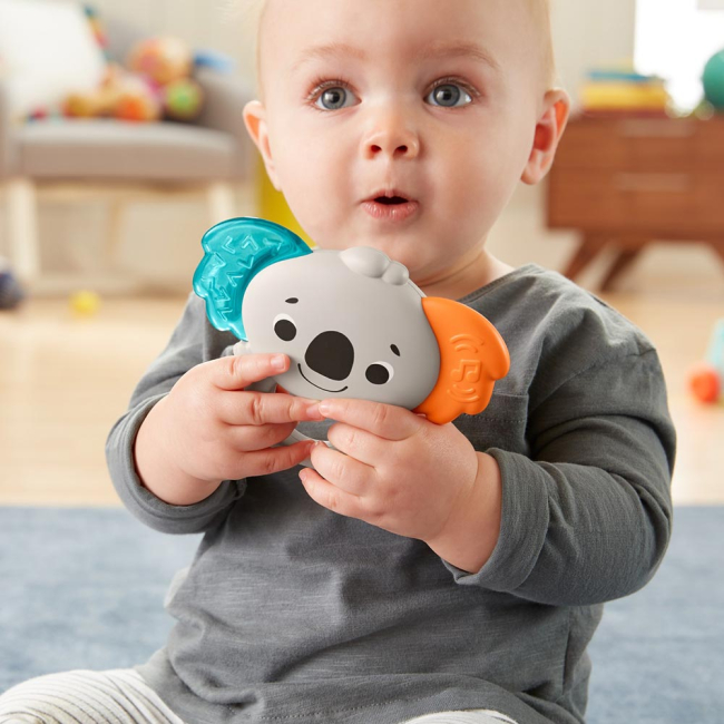 Брязкальця, прорізувачі - Музичний прорізувач Fisher-Price Коала (GPB30)#5