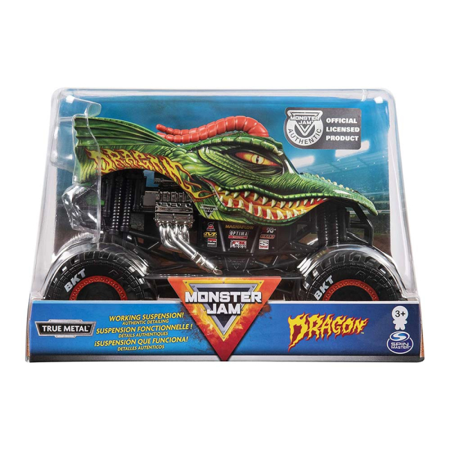 Автомодели - Машинка Monster Jam Dragon 1:24 (6056371/6056371-1)#3