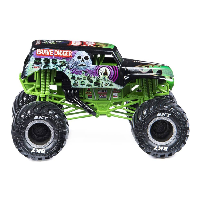 Автомодели - Автомодель Monster jam Grave Digger 1:24 (6056371/6056371-2)#2