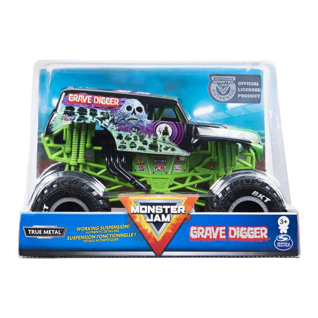 Автомодели - Автомодель Monster jam Grave Digger 1:24 (6056371/6056371-2)#3