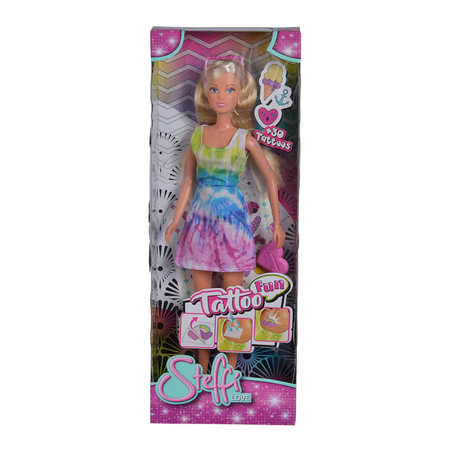 Куклы - Кукла Steffi and Evi Love Штеффи Веселое тату с наклейками 29 см (5733464)#2
