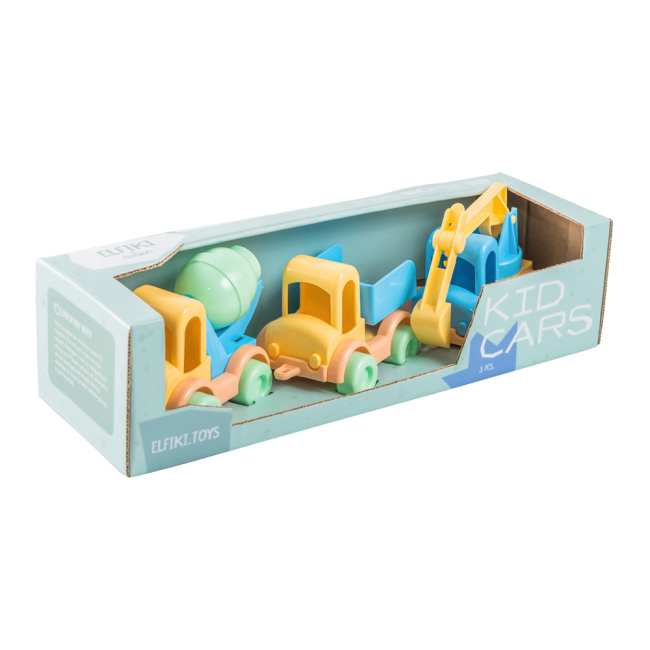 Машинки для малышей - Игровой набор Elfiki and friends Детские машинки (39738)#2