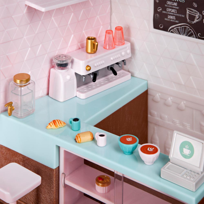 Мебель и домики - Мебель для куклы Lori Кафе с эффектами (LO37037Z)#4