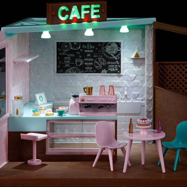 Мебель и домики - Мебель для куклы Lori Кафе с эффектами (LO37037Z)#5