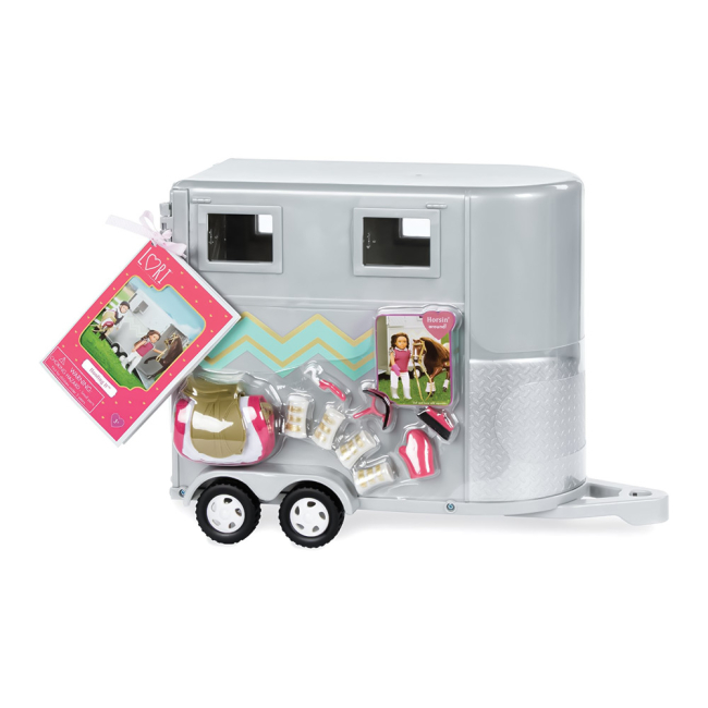 Транспорт і улюбленці - Ігровий набір Lori Трейлер для коня (LO37020Z)#2