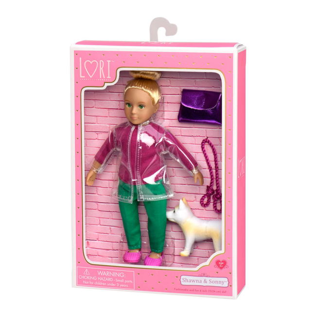 Ляльки - Лялька Lori Шауна та собачка Сонні 15 см (LO31025Z)#2