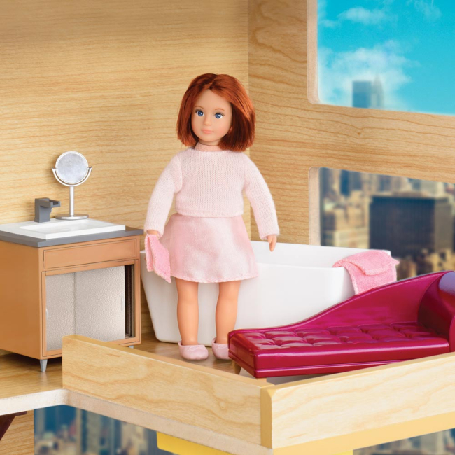 Меблі та будиночки - Ігровий набір Lori Меблі для ванної кімнати (LO37029Z)#3