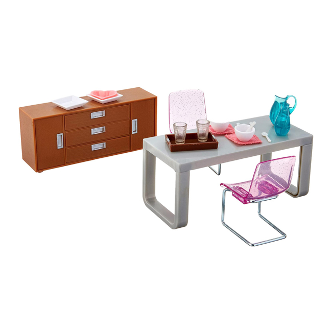 Меблі та будиночки - Ігровий набір Lori Меблі для їдальні (LO37030Z)#2