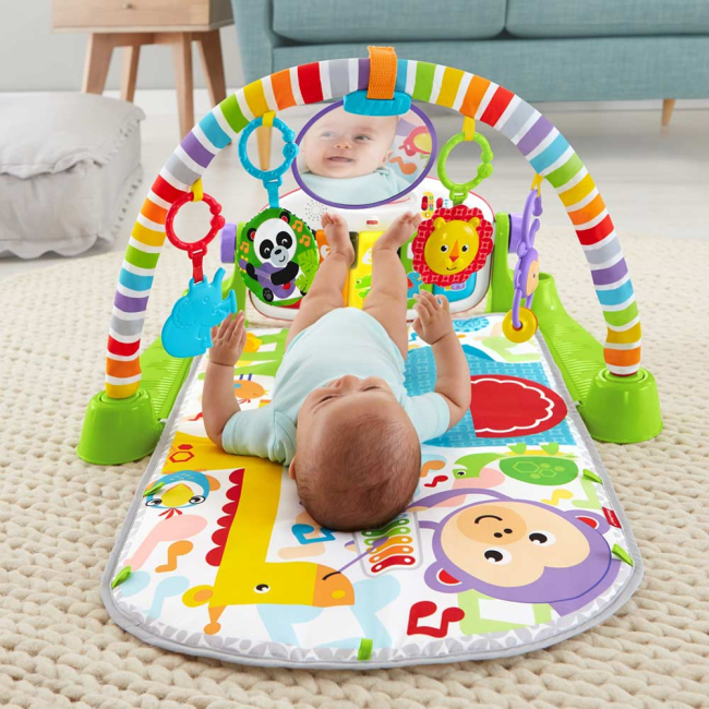 Развивающие коврики - Развивающий коврик Fisher-Price Smart stages Нажимай и играй с эффектами (FWT18)#4