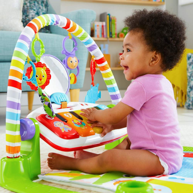 Развивающие коврики - Развивающий коврик Fisher-Price Smart stages Нажимай и играй с эффектами (FWT18)#5