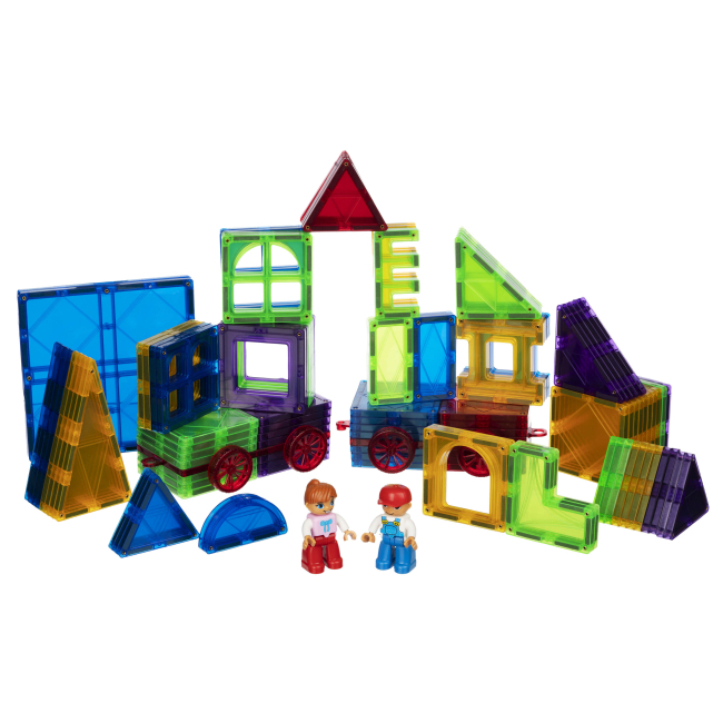 Магнітні конструктори - Конструктор Magplayer Магнітні плитки (MPL-112)#6