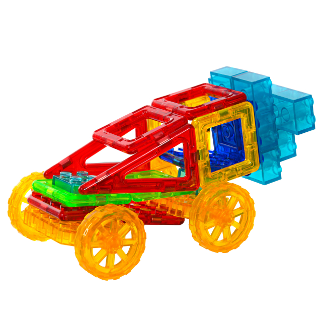 Магнітні конструктори - Конструктор магнітний Magplayer 32 детали (MPX-32)#3