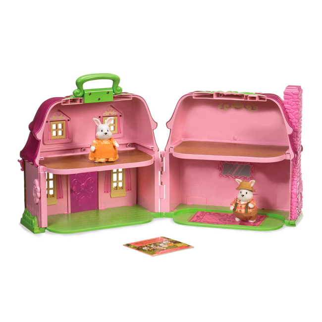 Фігурки тварин - Ігровий набір Li'l Woodzeez Заміський будинок і сім'я кроликів (6103M)#2