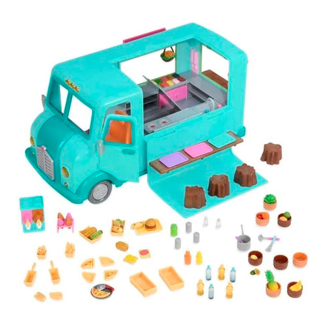 Аксессуары для фигурок - Игровой набор Li'l Woodzeez Закусочная на колесах (61522Z)#3