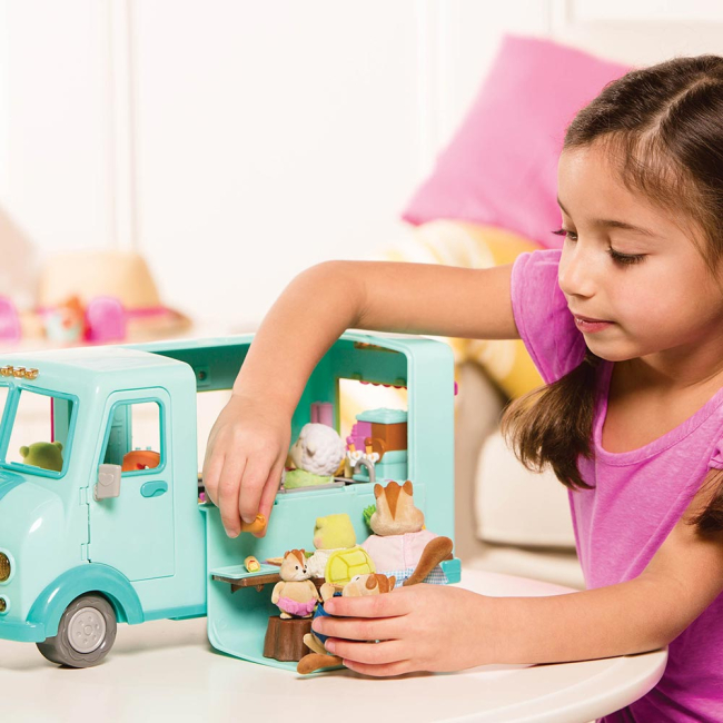 Аксессуары для фигурок - Игровой набор Li'l Woodzeez Закусочная на колесах (61522Z)#4