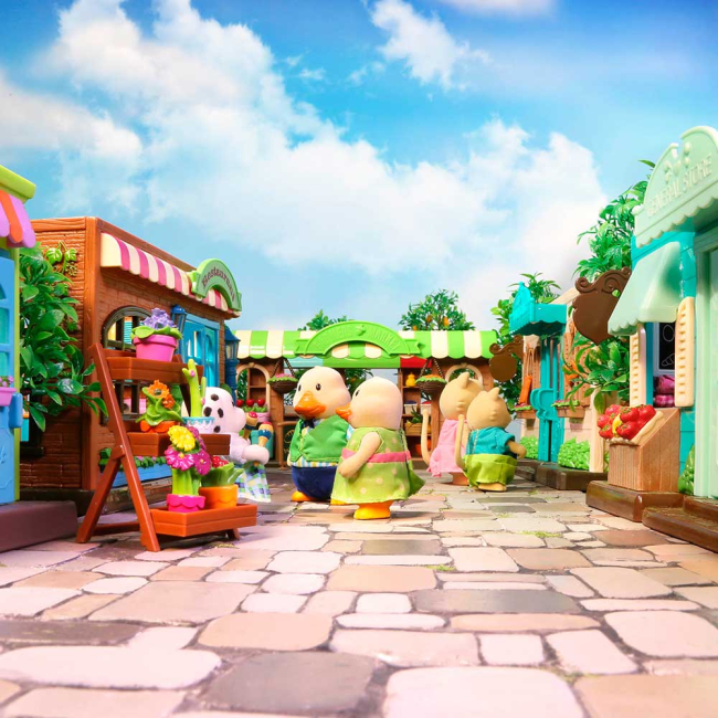 Аксесуари для фігурок - Ігровий набір Li'l Woodzeez Квітковий магазин маленький (6164Z)#5