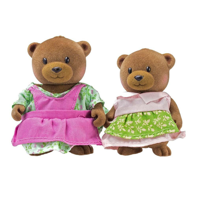 Фигурки животных - Набор фигурок Li'l Woodzeez Семья медведей с книжкой (6093M)#2