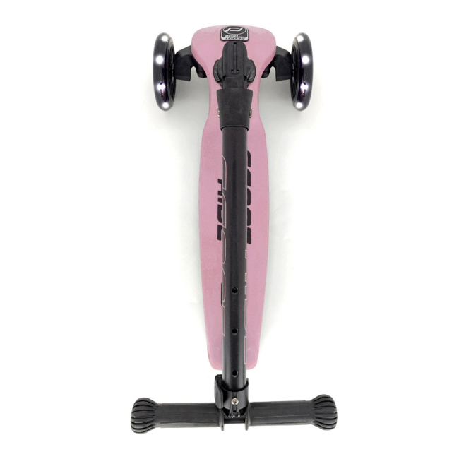 Самокати - Самокат Scoot & Ride Highwaykick-3 Пастельно-рожевий колеса світяться (SR-96346)#3