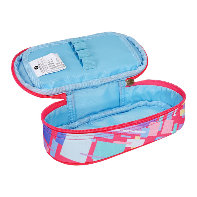 Пенали та гаманці - Пенал Upixel Super class Lattice рожевий (WY-B012C)#4