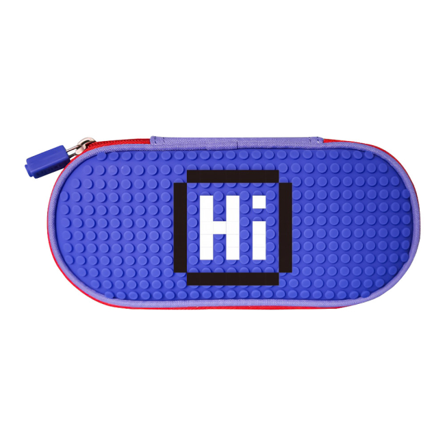 Пенали та гаманці - Пенал Upixel Super class Lattice синій (WY-B012O)#2