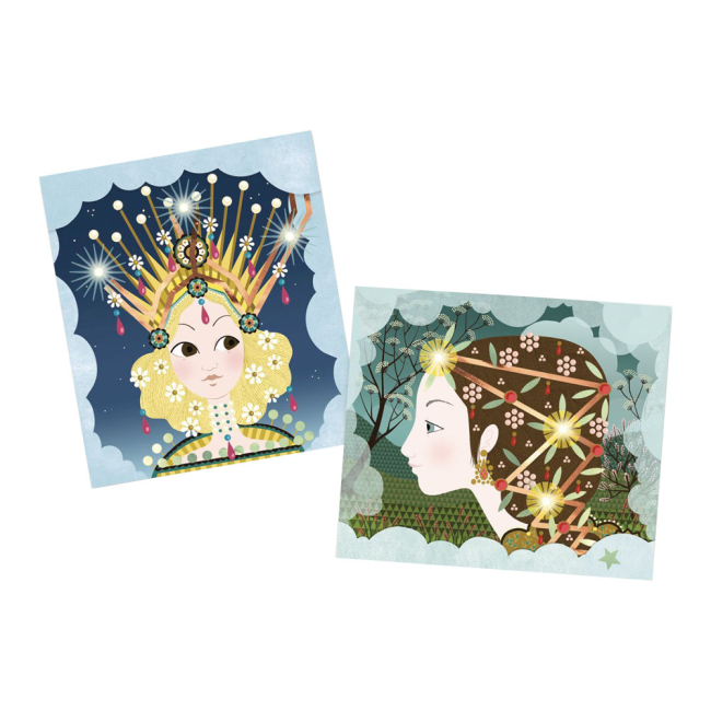 Набори для творчості - Набір для творчості Djeco Фабрика мистецтва Діадеми (DJ09312)#2