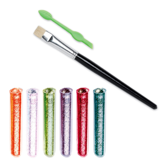 Товари для малювання - Набір для малювання блискітками Djeco Сяючі русалки (DJ09507)#3