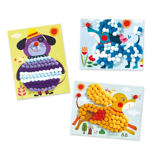 Набори для творчості -  Набір для творчості DJECO М'які собаки (DJ09867)#2