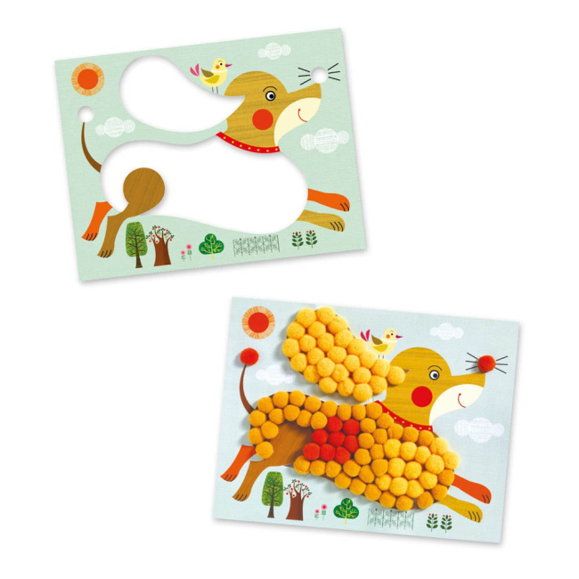 Набори для творчості -  Набір для творчості DJECO М'які собаки (DJ09867)#3